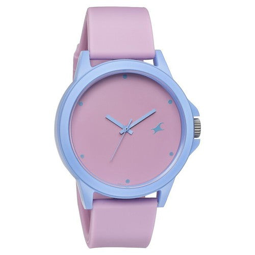 Fastrack Pink Dial Unisex Watch