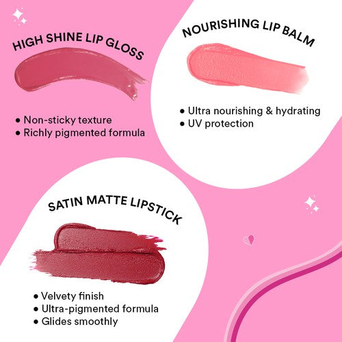 Lip-tastic Essentials Makeup Combo