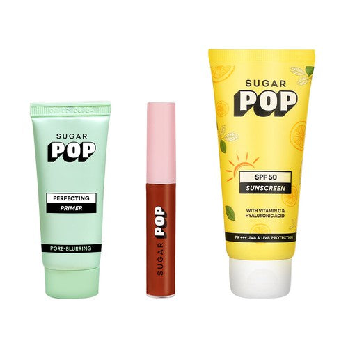 Primer + SPF 50 Sunscreen + Liquid Lipstick (GIFTS999)