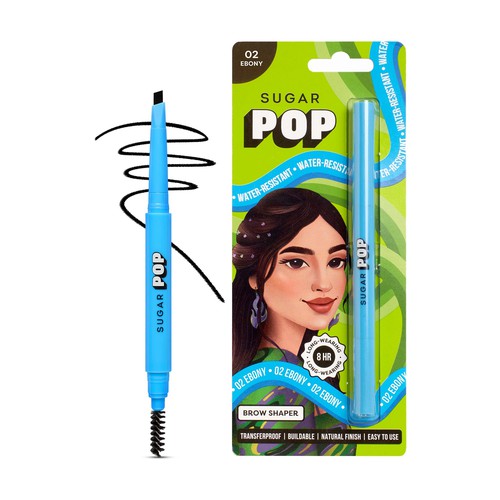 SUGAR POP Brow Shaper - 02 Ebony