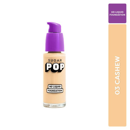 SUGAR POP HD Liquid Foundation 03 Cashew