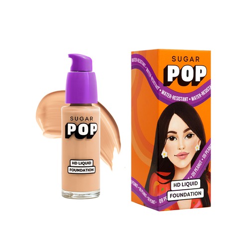 SUGAR POP HD Liquid Foundation 09 Peanut