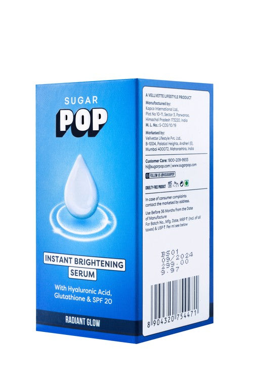 SUGAR POP Instant Brightening Serum