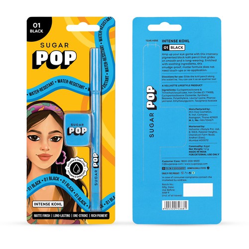 SUGAR POP Intense Kohl - Black