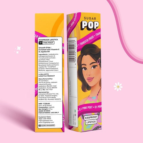 SUGAR POP Kissproof Lipstick - Option 2 (229)
