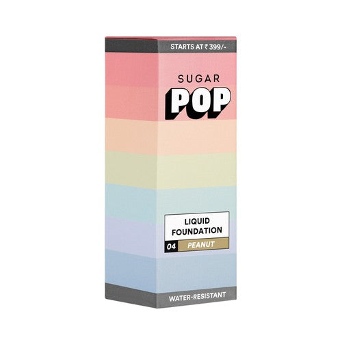 SUGAR POP Liquid Foundation 04 Peanut