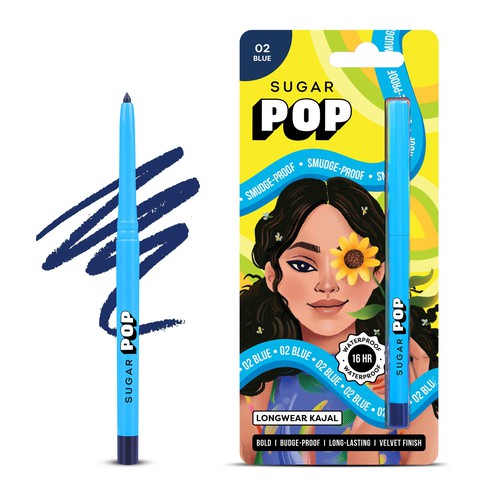SUGAR POP Longwear Kajal - 02 Blue