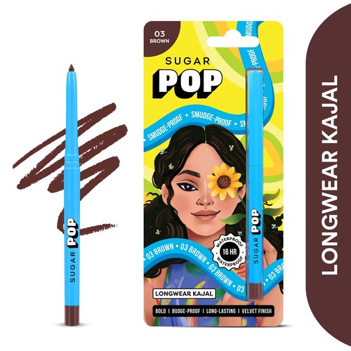SUGAR POP Longwear Kajal- 03 Brown (GWP)