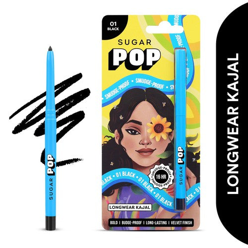 SUGAR POP Longwear Kajal -Black (GWP)