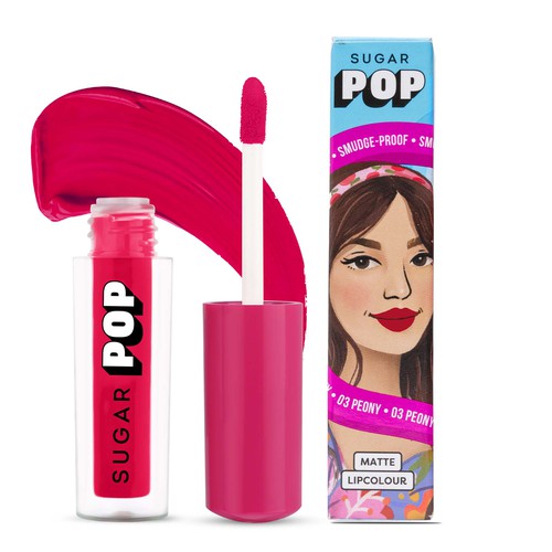 SUGAR POP Matte Lipcolour - 03 Peony