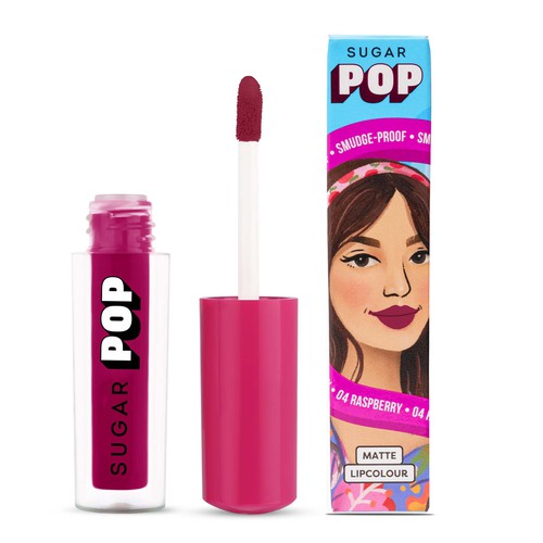 SUGAR POP Matte Lipcolour - 04 Raspberry
