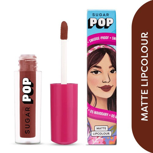 SUGAR POP Matte Lipcolour - 05 Mahogany