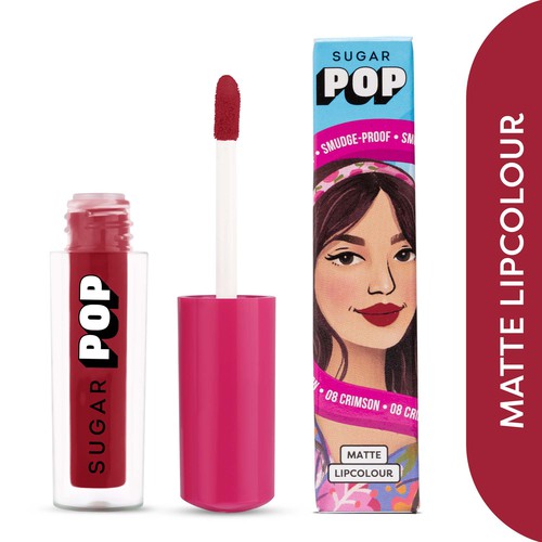 SUGAR POP Matte Lipcolour - 08 Crimson
