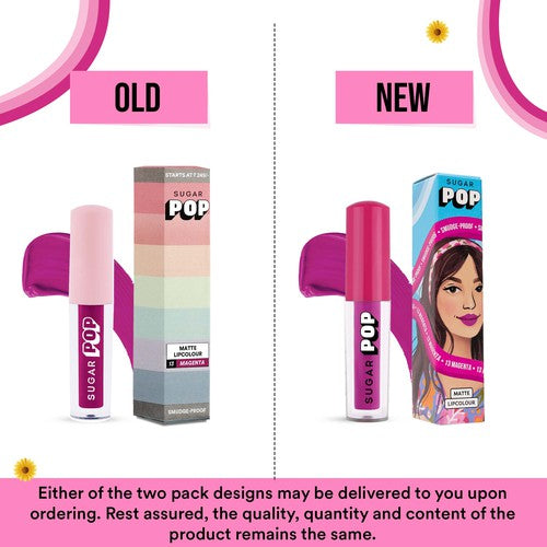 SUGAR POP Matte Lipcolour - 13 Magenta