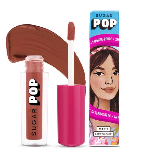 SUGAR POP Matte Lipcolour - 16 Terracotta