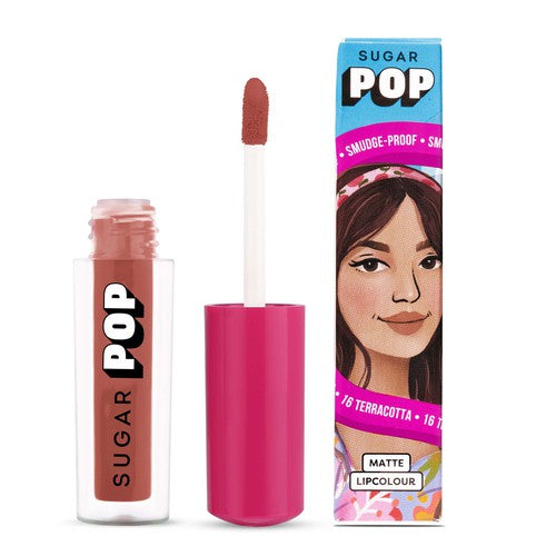 SUGAR POP Matte Lipcolour - 16 Terracotta