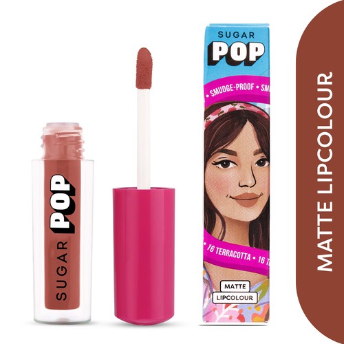 SUGAR POP Matte Lipcolour - 16 Terracotta