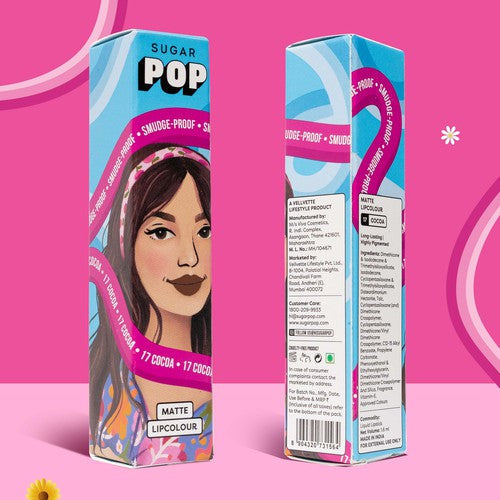 SUGAR POP Matte Lipcolour - 17 Cocoa
