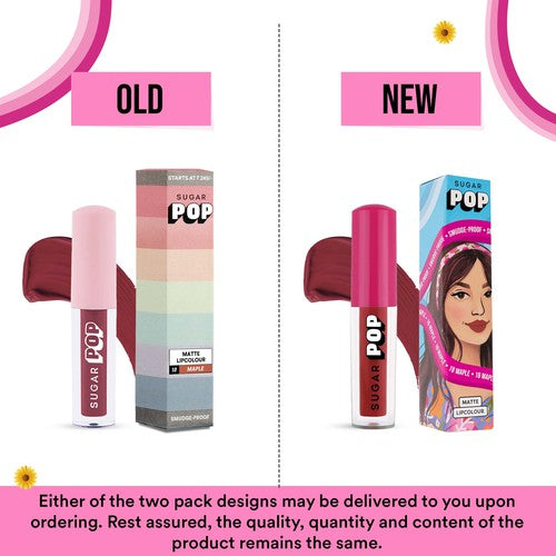 SUGAR POP Matte Lipcolour - 18 Maple