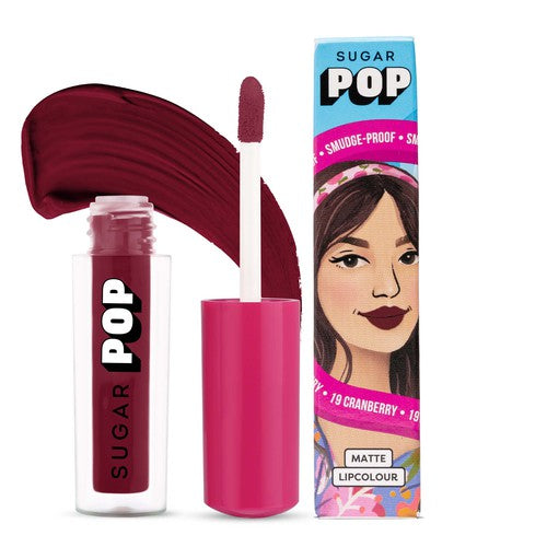 SUGAR POP Matte Lipcolour - 19 Cranberry