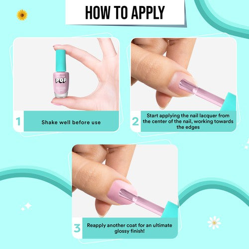 SUGAR POP Nail Lacquer 02 Bubblegum Dreams