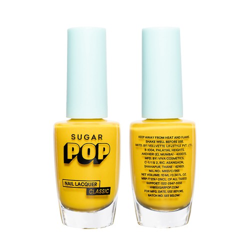 SUGAR POP Nail Lacquer 04 Hello Yellow