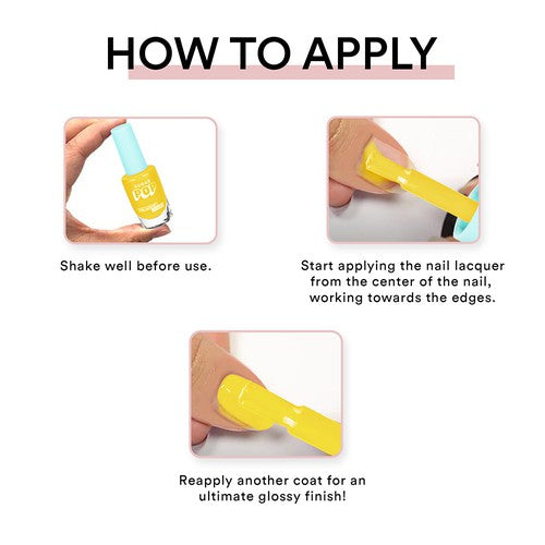 SUGAR POP Nail Lacquer 04 Hello Yellow