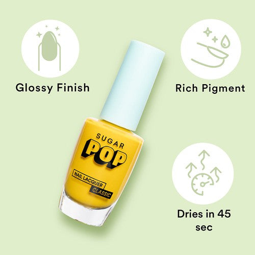SUGAR POP Nail Lacquer 04 Hello Yellow