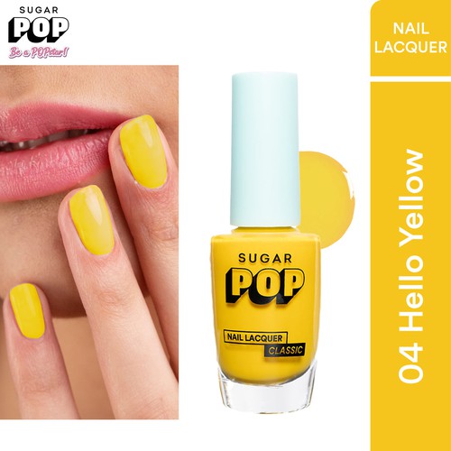 SUGAR POP Nail Lacquer 04 Hello Yellow