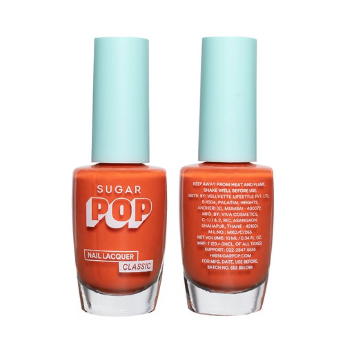 SUGAR POP Nail Lacquer 07 Tangerine Queen