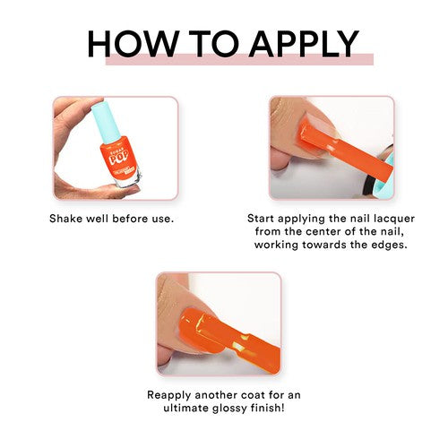 SUGAR POP Nail Lacquer 07 Tangerine Queen