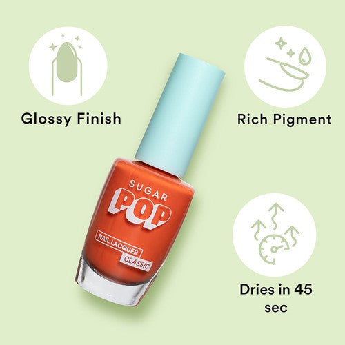 SUGAR POP Nail Lacquer 07 Tangerine Queen