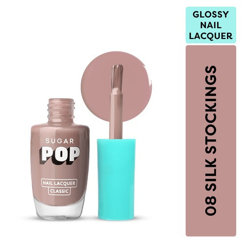SUGAR POP Nail Lacquer 08 Silk Stockings