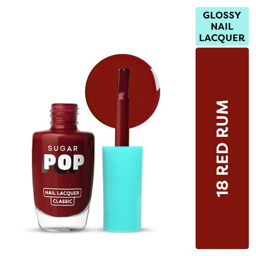 SUGAR POP Nail Lacquer 18 Red Rum