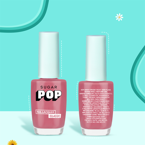 SUGAR POP Nail Lacquer 35 Powder Pink