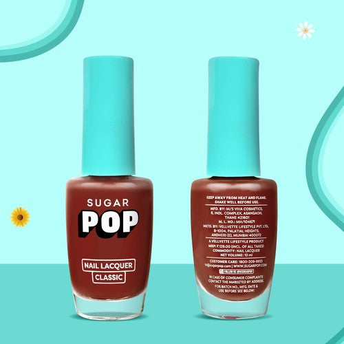 SUGAR POP Nail Lacquer 43 Vintage Brick