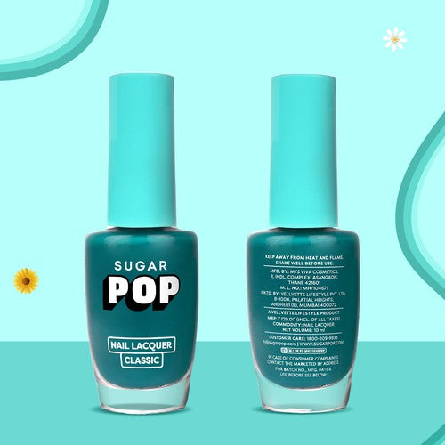 SUGAR POP Nail Lacquer 45 Teal Oasis