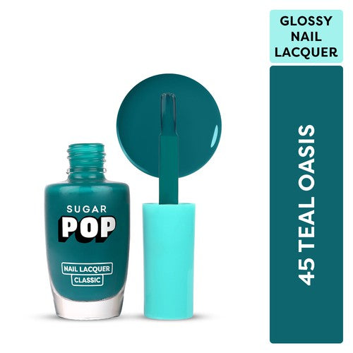 SUGAR POP Nail Lacquer 45 Teal Oasis