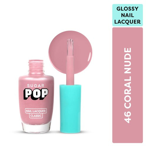 SUGAR POP Nail Lacquer 46 Coral Nude