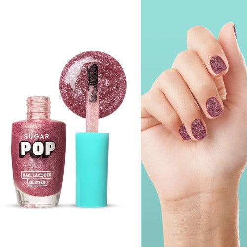 SUGAR POP Nail Lacquer Glitter 08 Cherry Blossom