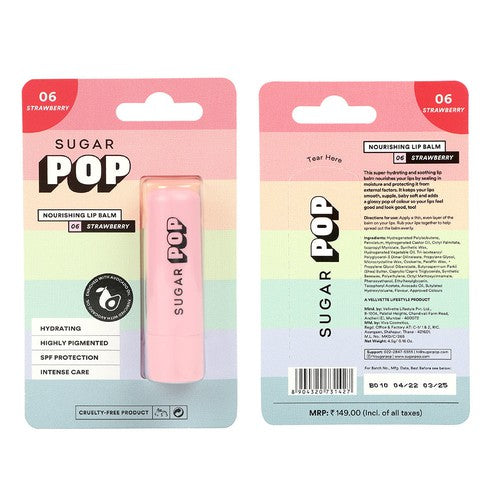 SUGAR POP Nourishing Lip Balm - Strawberry (GWP)