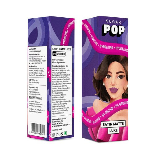 SUGAR POP Satin Matte Luxe 04 Orchid