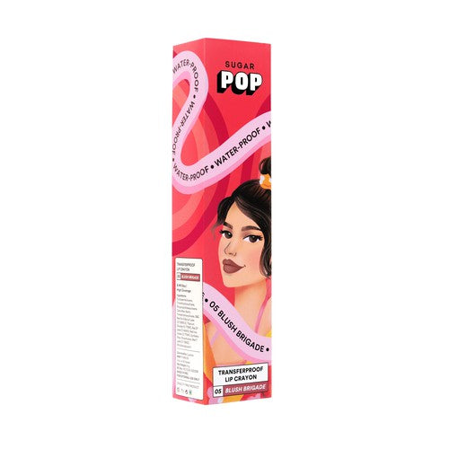 SUGAR POP Transferproof Lip Crayon 05 Blush Brigade