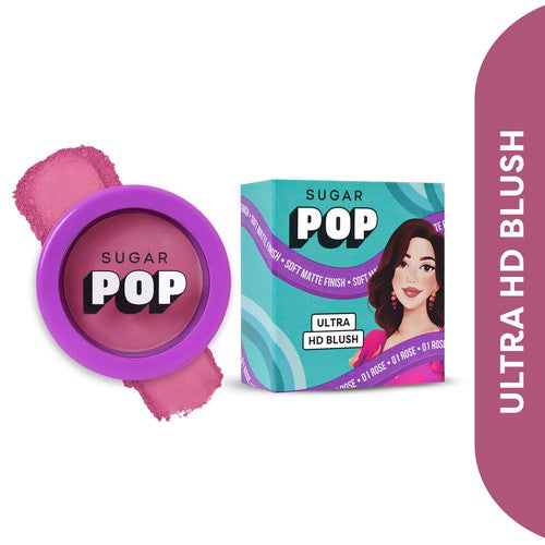 SUGAR POP Ultra HD Blush - 01 Rose