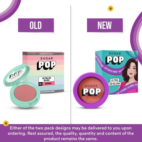 SUGAR POP Ultra HD Blush - 02 Sienna