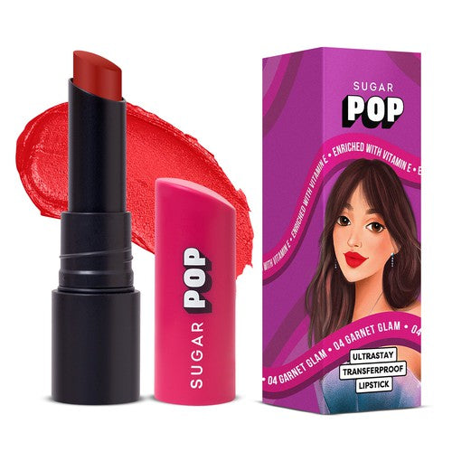 SUGAR POP Ultrastay Transferproof Lipstick 04 Garnet Glam