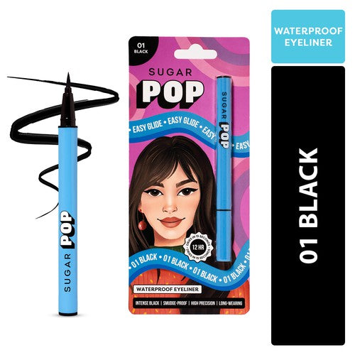 SUGAR POP Waterproof Eyeliner - Black