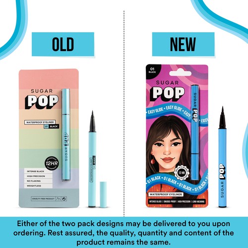 SUGAR POP Waterproof Eyeliner - Black