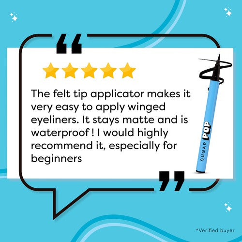 SUGAR POP Waterproof Eyeliner - Black