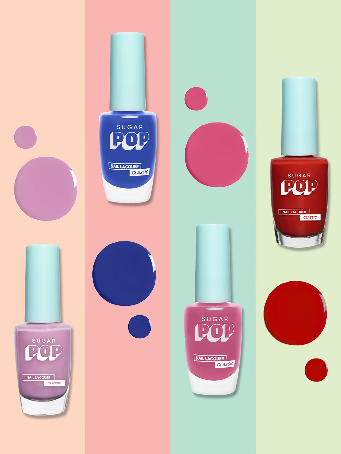 Top 12 SUGAR POP Nail Polishes For Dusky Skin